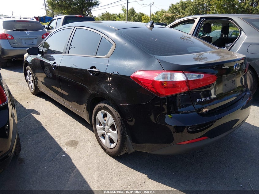 2015 KIA FORTE SEDAN 1.8L I-4 DOHC, VVT, 145HP