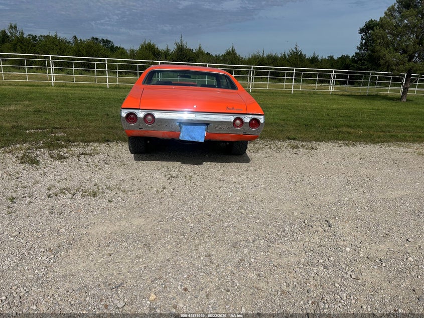 1972 CHEVROLET CHEVELLE N/A N/A