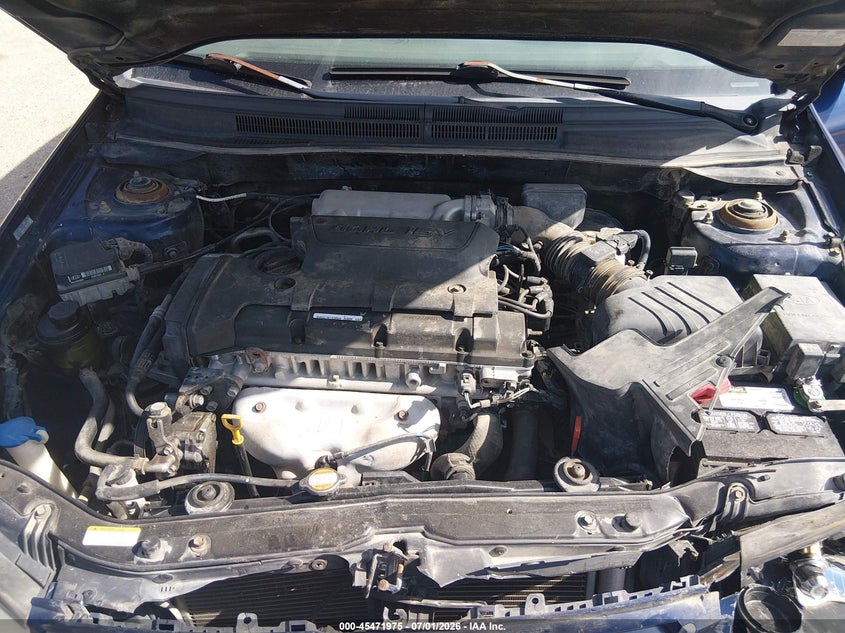 2007 Kia Spectra Ex VIN: KNAFE121975435312 Lot: 45471975