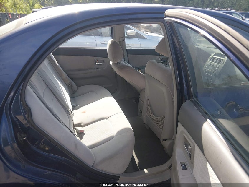 2007 Kia Spectra Ex VIN: KNAFE121975435312 Lot: 45471975