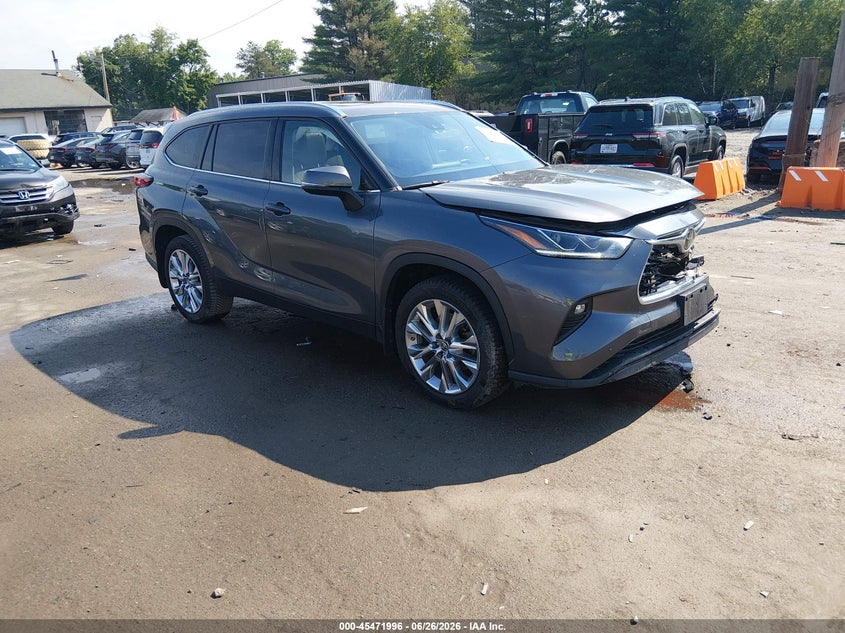 Vin: 5tddzrbh4ms546382, lot: 45970133, toyota highlander limited 20211