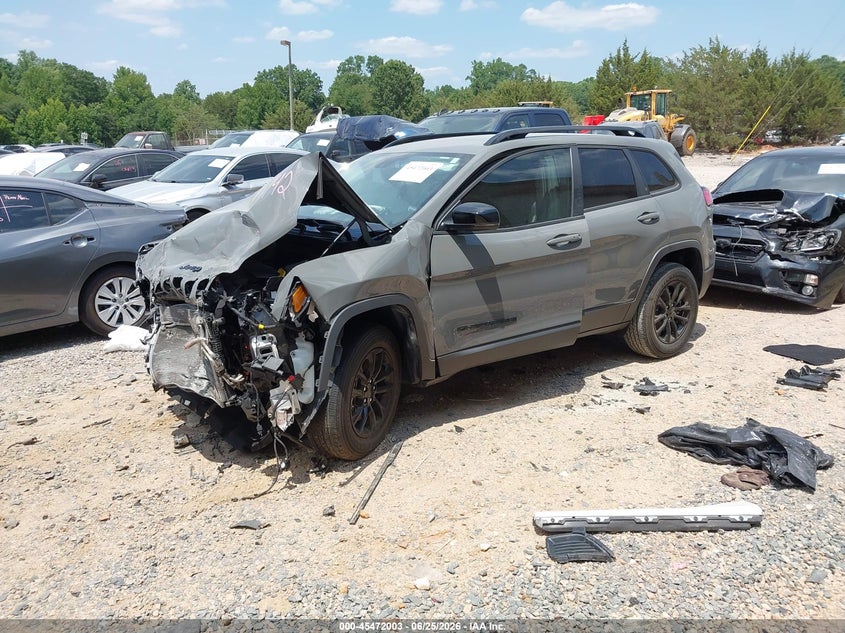 2023 Jeep Cherokee, Front End, IAAI, VIN 1C4PJMMB6PD101142 — photo 2