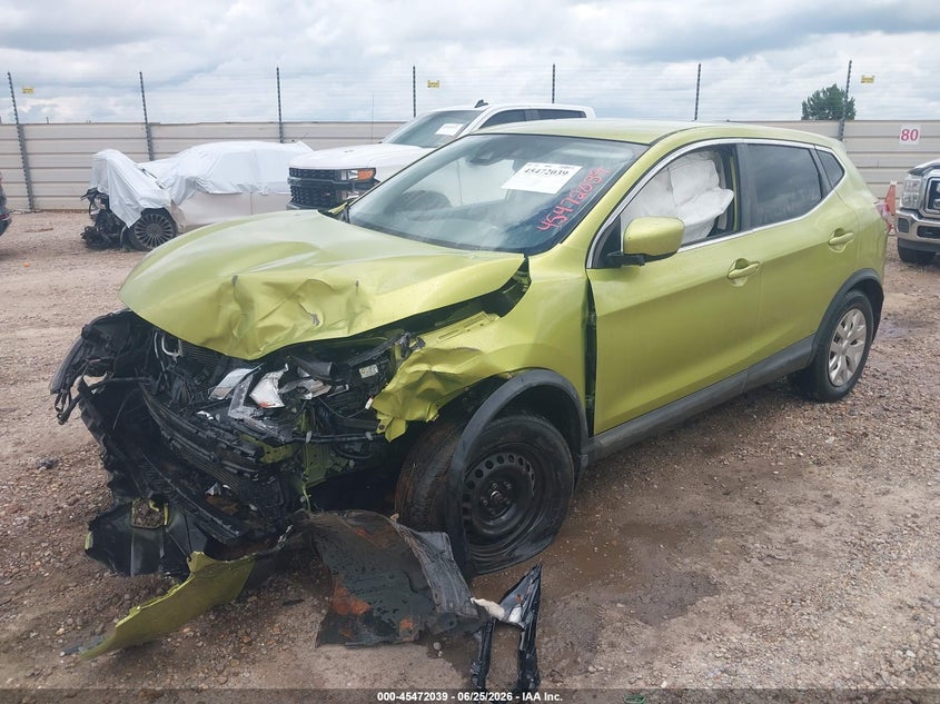 2020 Nissan Rogue Sport S Fwd Xtronic Cvt, Front End, IAAI, VIN JN1BJ1CV1LW263900 — photo 2