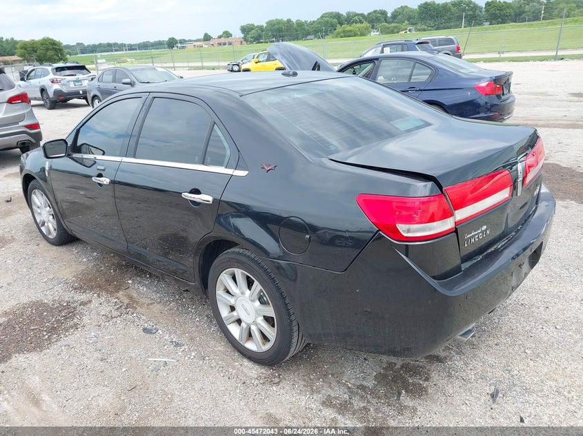 2010 LINCOLN MKZ auction photo 3