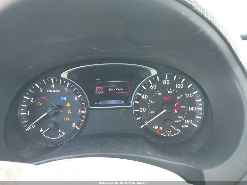 2017 NISSAN ALTIMA SEDAN 2.5L I-4 DOHC, VVT, 179HP