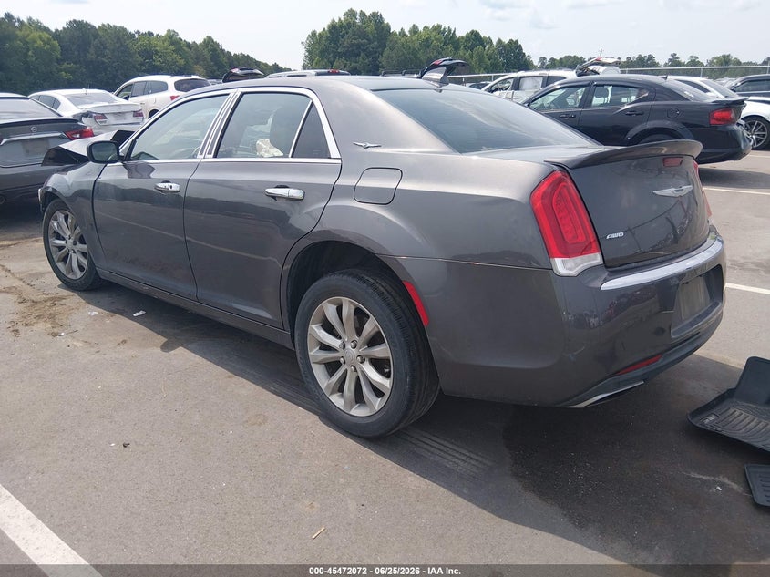 Vin: 2c3ccargxfh757250, lot: 45970209, chrysler 300 limited 20153