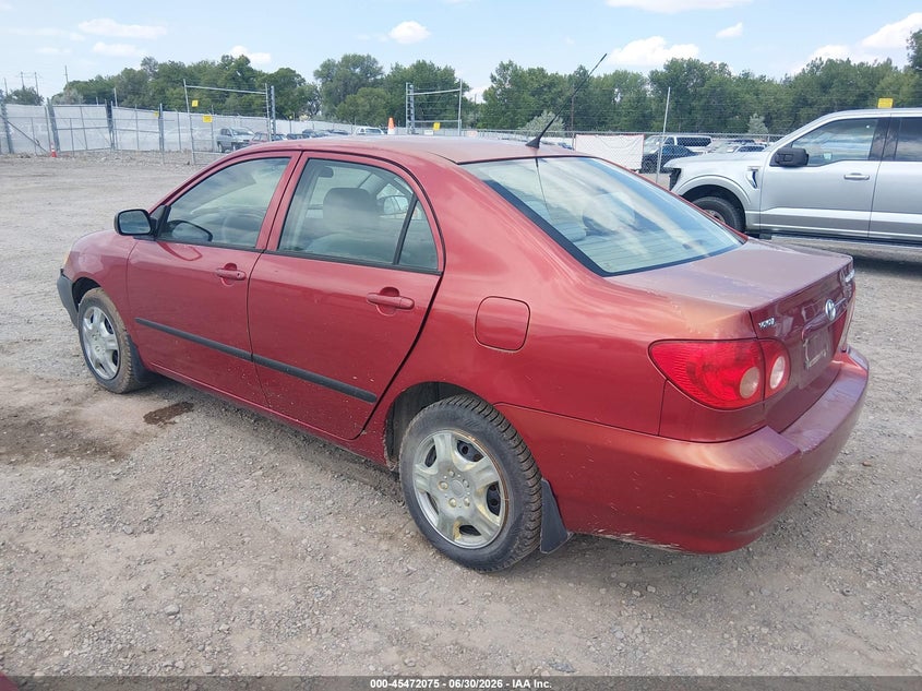 2007 TOYOTA COROLLA SEDAN 1.8L I-4 DOHC, VVT, 126HP