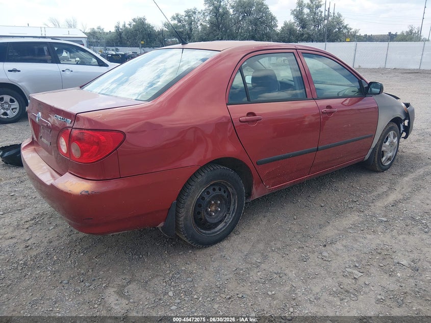 2007 TOYOTA COROLLA SEDAN 1.8L I-4 DOHC, VVT, 126HP