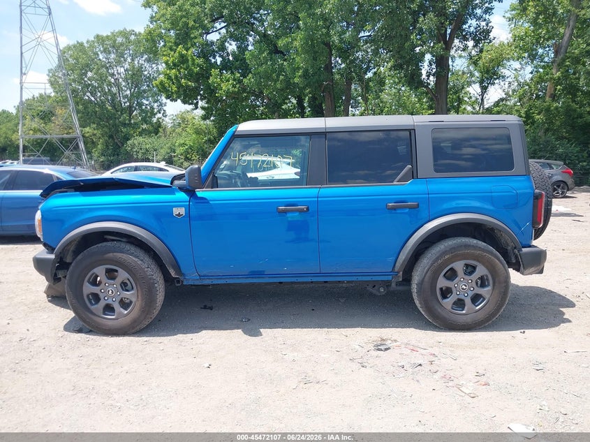 2024 Ford Bronco Big Bend VIN: 1FMDE7BHXRLA57019 Lot: 45472107