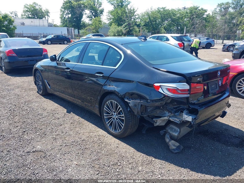 Vin: wbaje7c37hg479229, lot: 45970262, bmw 540i xdrive 20173
