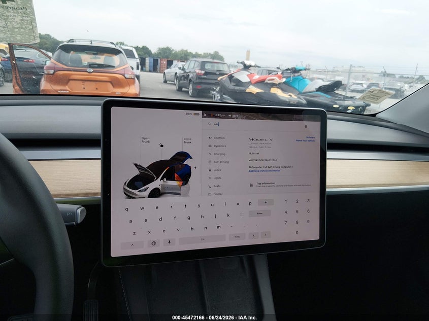 2024 TESLA MODEL Y SPORT UTILITY VEHICLE ELECTRIC