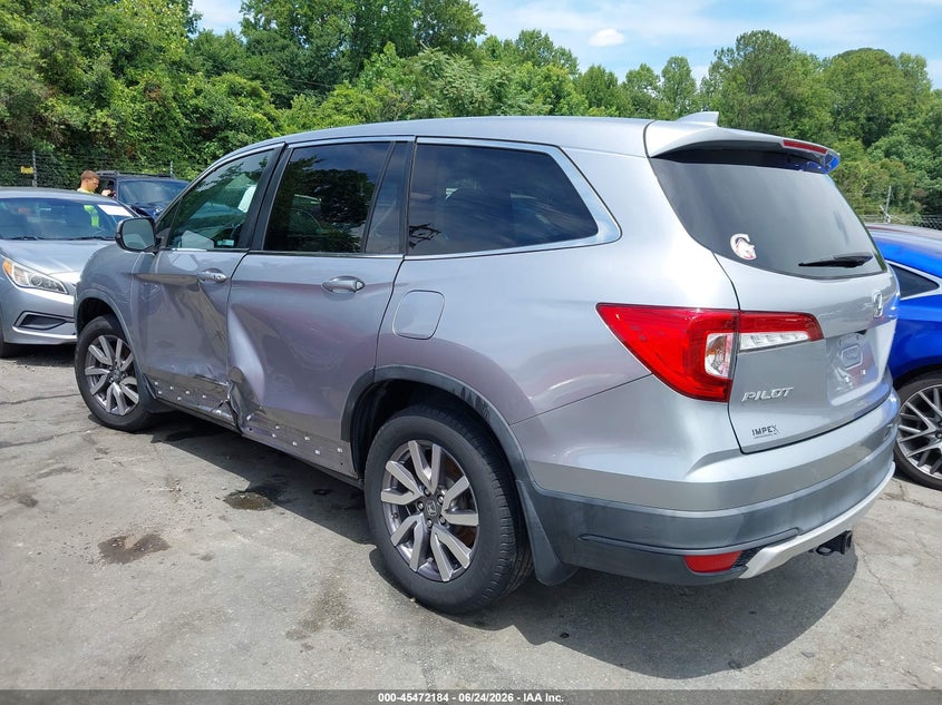Vin: 5fnyf5h59lb026925, lot: 45970321, honda pilot 2wd ex-l 20203