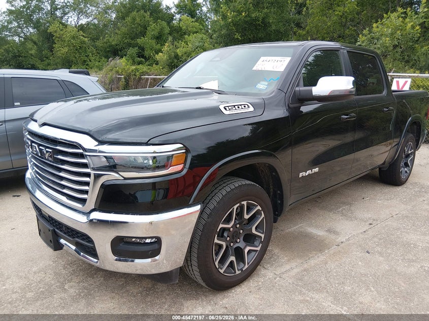 Vin: 3c6srfjpxt4175054, lot: 45970334, ram 1500 laramie  4x4 5'7 box 20262