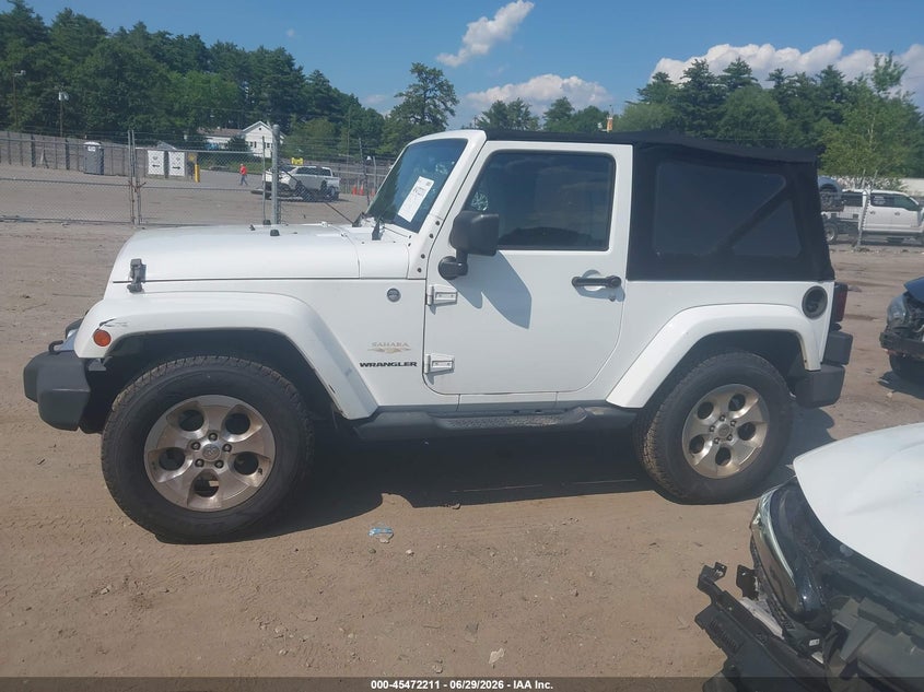 JEEP WRANGLER 2014 VIN 1C4GJWBG1EL196173
