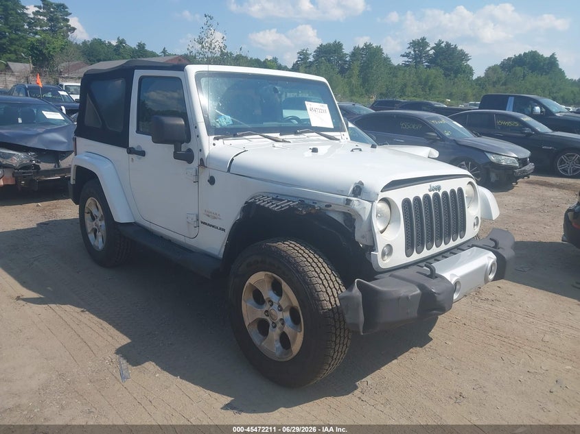 2014 JEEP WRANGLER auction photo 1