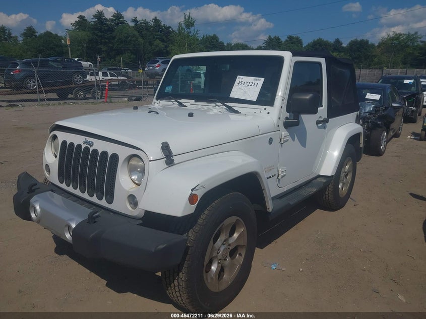 2014 JEEP WRANGLER auction photo 2