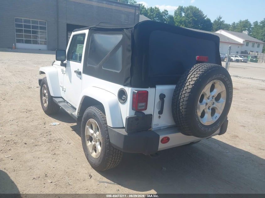 2014 JEEP WRANGLER auction photo 3