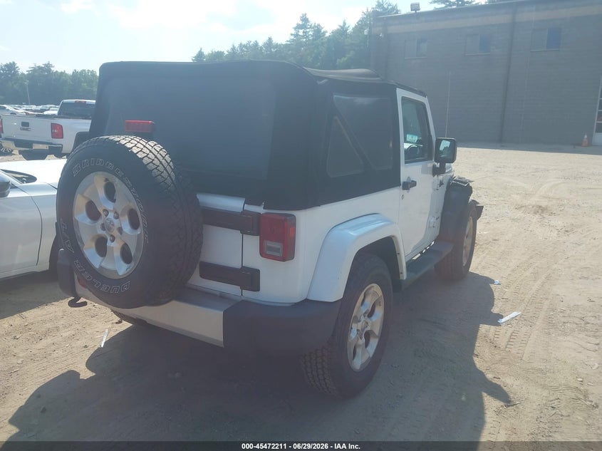 2014 JEEP WRANGLER auction photo 4