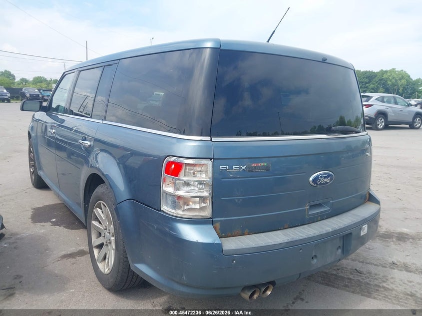 Vin: 2fmgk5cc3aba99016, lot: 45970373, ford flex sel 20103