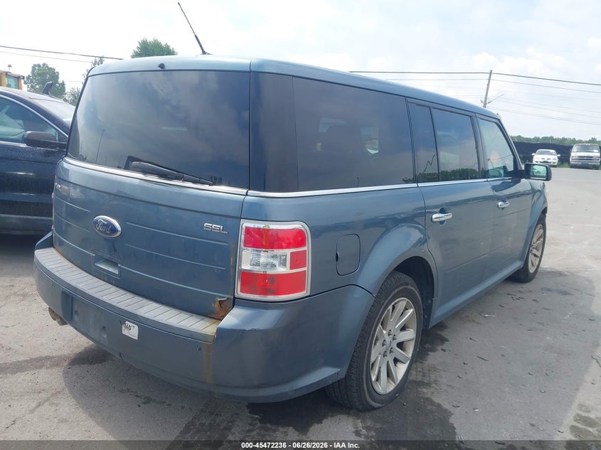 Vin: 2fmgk5cc3aba99016, lot: 45970373, ford flex sel 20104