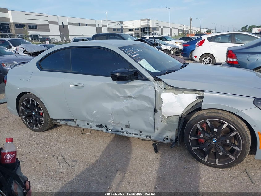 2025 BMW M240 I xDrive VIN: 3MW53CM0XS8F55696 Lot: 45472273