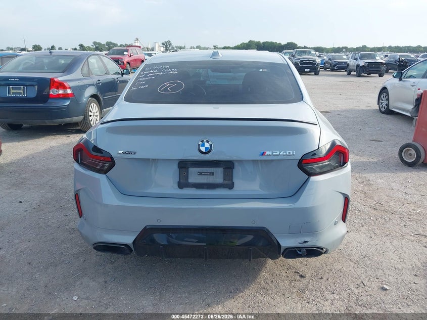 2025 BMW M240 I xDrive VIN: 3MW53CM0XS8F55696 Lot: 45472273
