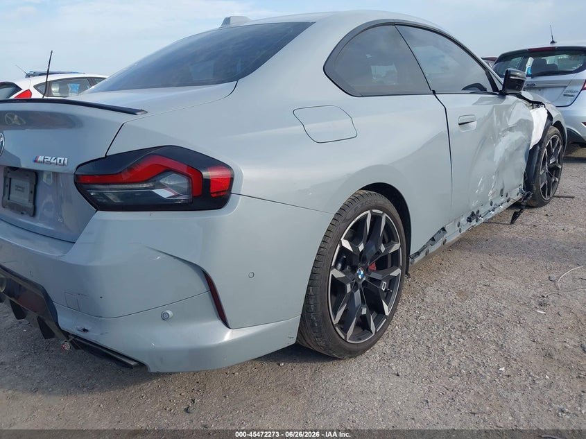 2025 BMW M240 I xDrive VIN: 3MW53CM0XS8F55696 Lot: 45472273