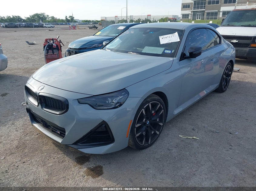 Vin: 3mw53cm0xs8f55696, lot: 45970410, bmw m240 i xdrive 20252