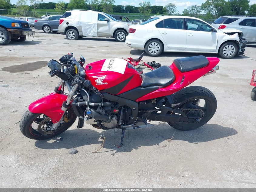 2003 Honda Cbr600 Rr VIN: JH2PC37013M010795 Lot: 45472299