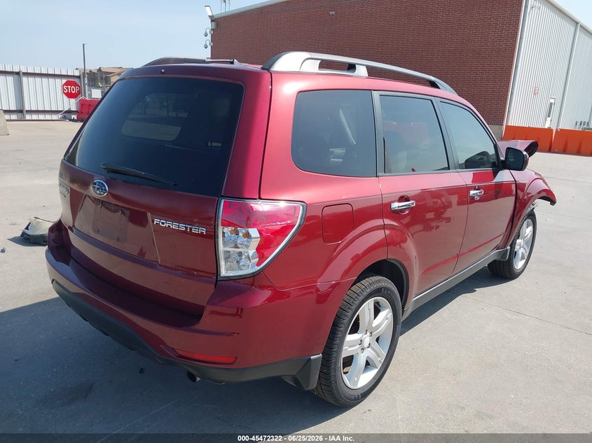 2010 SUBARU FORESTER SPORT UTILITY VEHICLE 2.5L H-4 VVT, 170HP