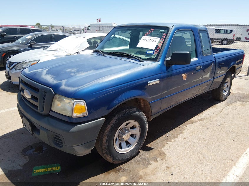 2009 FORD RANGER TRUCK 2.3L I-4 DOHC, 143HP