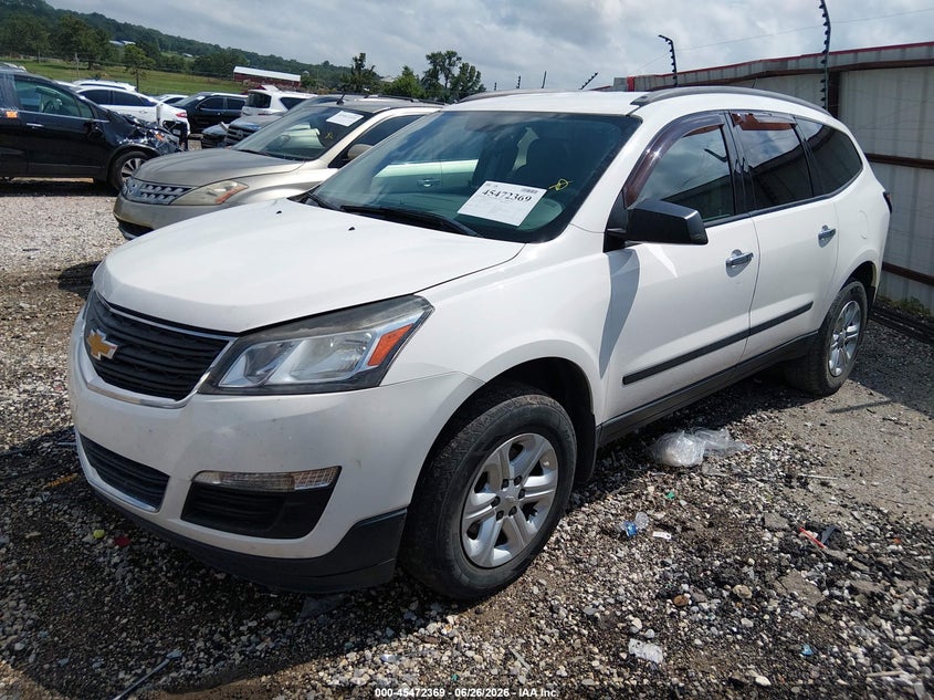 2013 CHEVROLET TRAVERSE auction photo 2