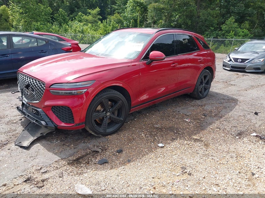 Vin: kmumcdtc8nu041642, lot: 45970519, genesis gv70 3.5t awd sport 20222