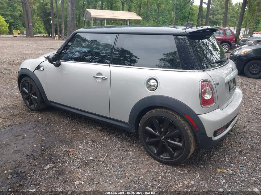 Vin: wmwsv3c5xdt393266, lot: 45970531, mini hardtop cooper s 20133