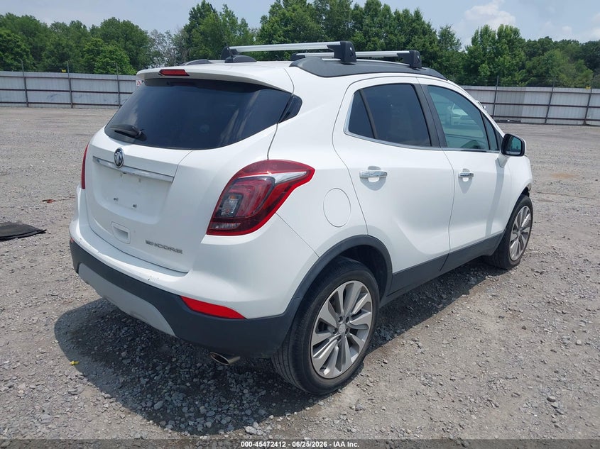 Vin: kl4cjasb2lb045863, lot: 45970549, buick encore fwd preferred 20204