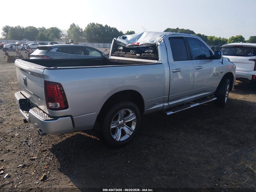 Vin: 1c6rr6ht0fs755703, lot: 45970575, ram 1500 sport 20154