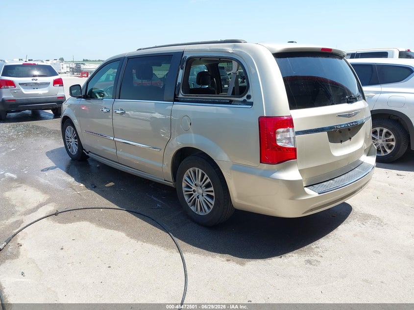 Vin: 2c4rc1cg2er345556, lot: 45970638, chrysler town & country touring-l 20143