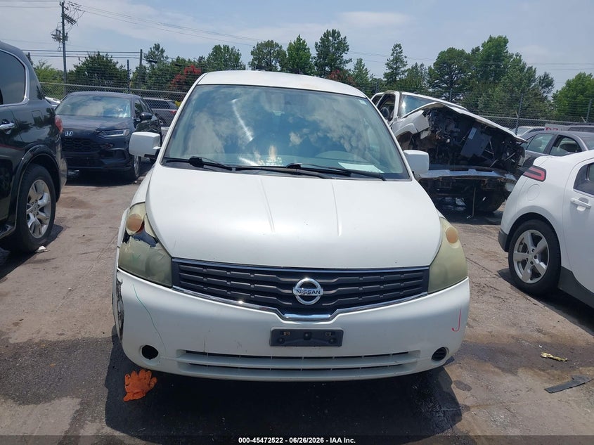 2007 Nissan Quest 3.5 VIN: 5N1BV28U37N137987 Lot: 45472522