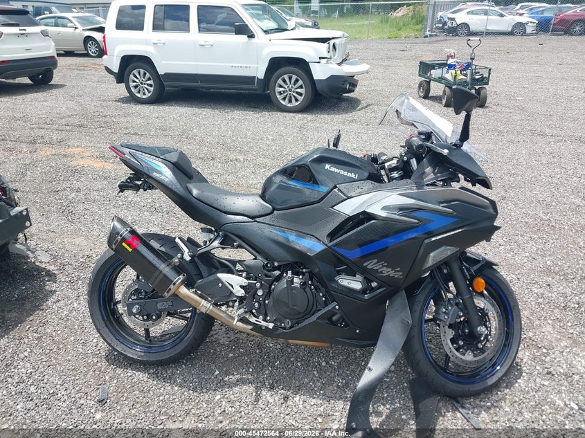 2025 Kawasaki Ex500 A/B VIN: ML5EXGJ11SDA40159 Lot: 45472564