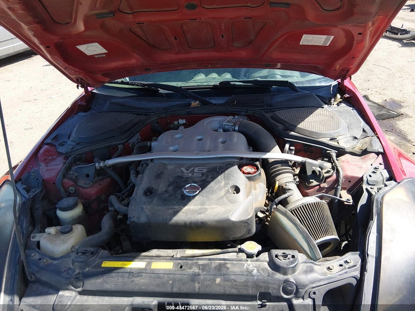 2004 Nissan 350Z Touring VIN: JN1AZ36A84M250373 Lot: 45472567