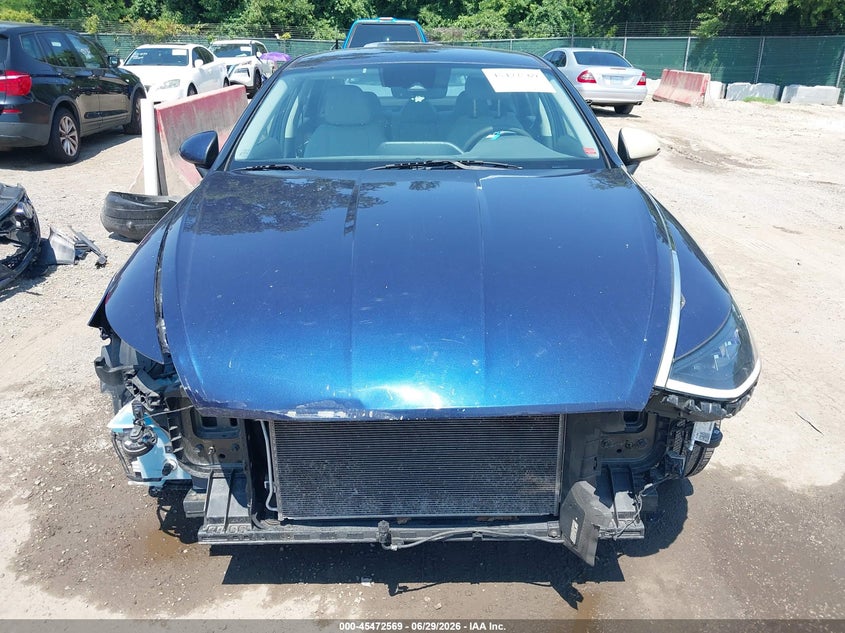 2021 Hyundai Sonata Sel VIN: 5NPEL4JA1MH122595 Lot: 45472569