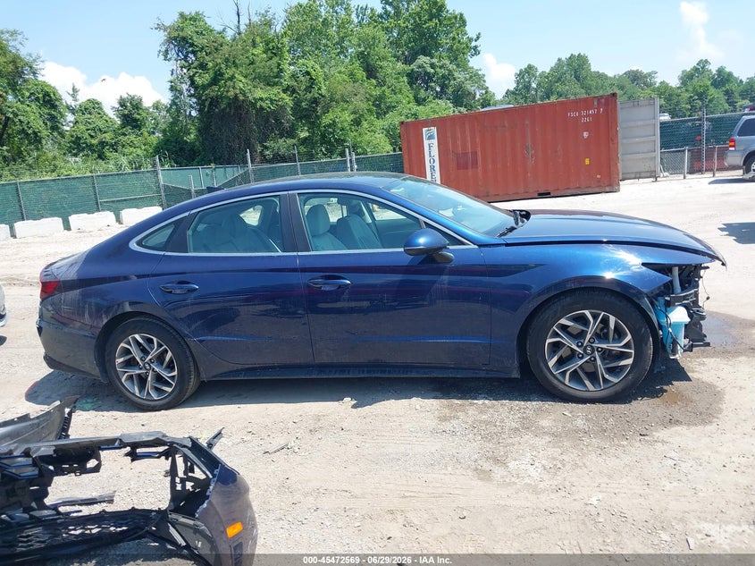 2021 Hyundai Sonata Sel VIN: 5NPEL4JA1MH122595 Lot: 45472569