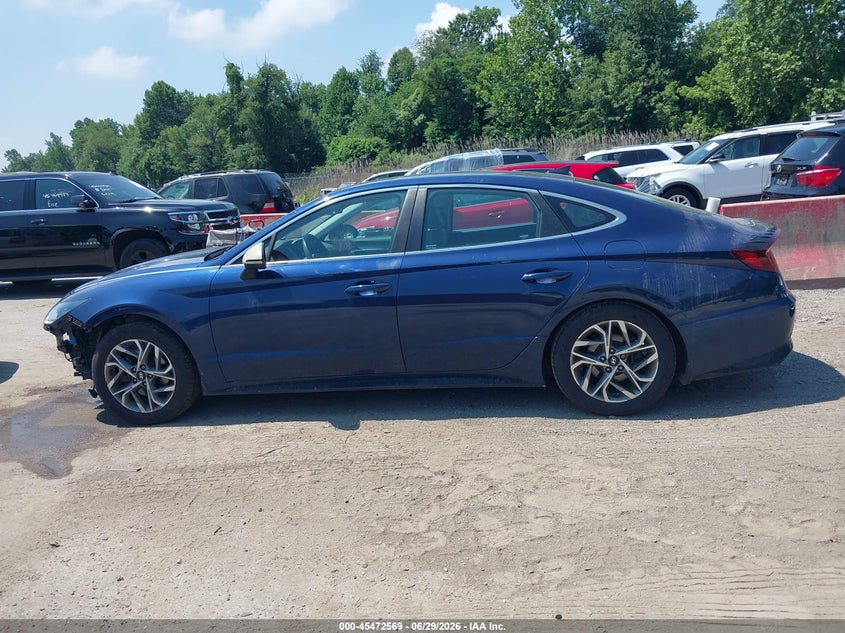 2021 Hyundai Sonata Sel VIN: 5NPEL4JA1MH122595 Lot: 45472569