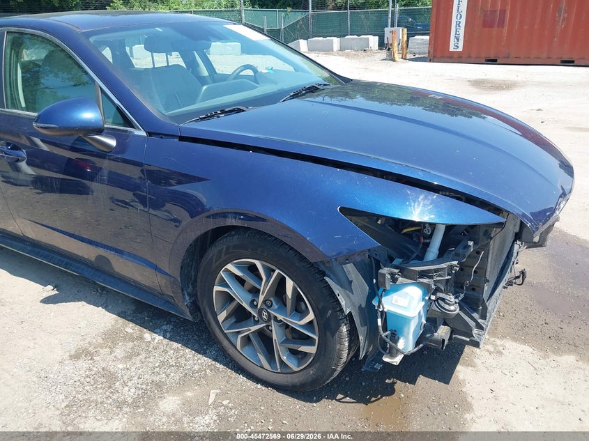 2021 Hyundai Sonata Sel VIN: 5NPEL4JA1MH122595 Lot: 45472569
