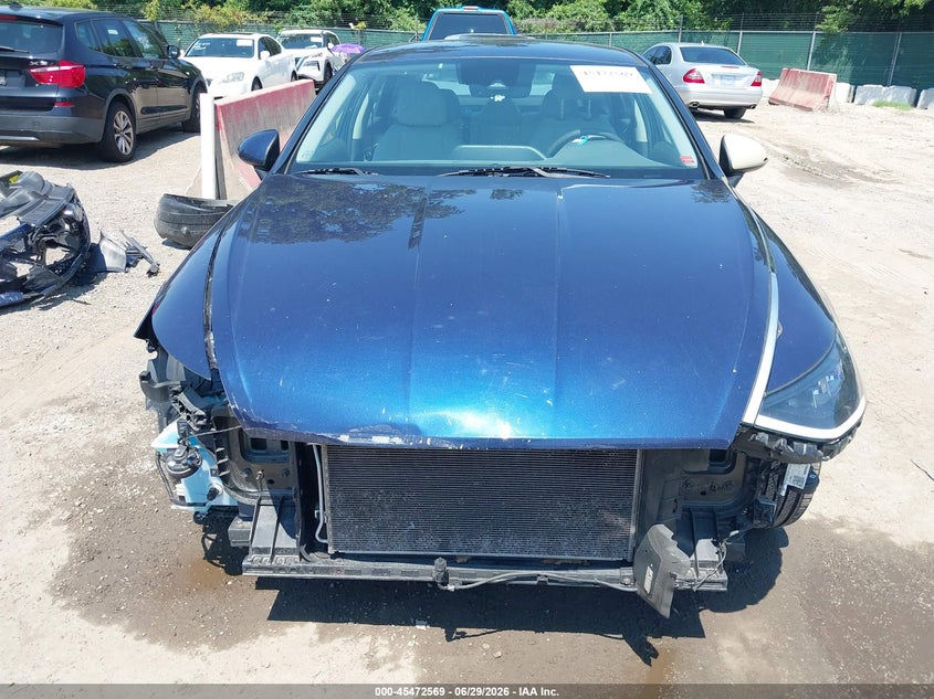 2021 Hyundai Sonata Sel VIN: 5NPEL4JA1MH122595 Lot: 45472569