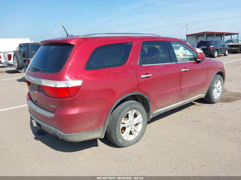 Vin: 1c4rdjdg1dc663395, lot: 45970716, dodge durango crew 20134