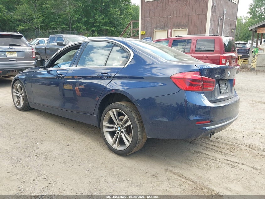 Vin: wba8f1c51jae93309, lot: 45970737, bmw 328d xdrive 20183