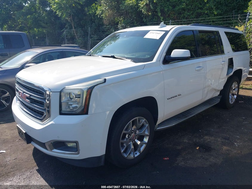 Vin: 1gks1gkc2gr465248, lot: 45970744, gmc yukon xl slt 20162