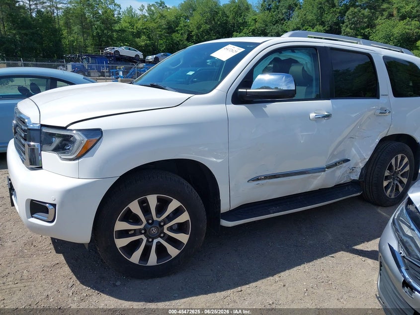 Vin: 5tdjy5g17ls176697, lot: 45970762, toyota sequoia limited 20202