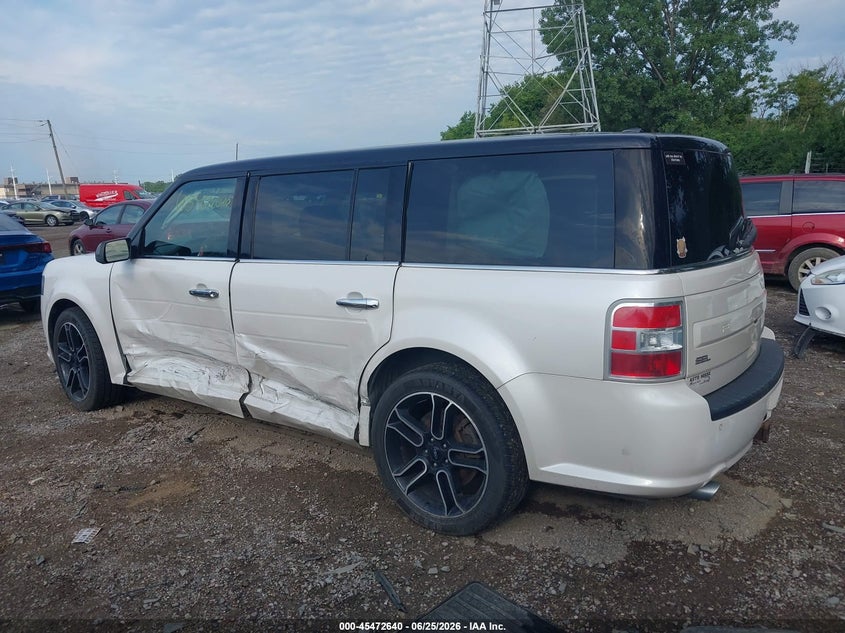 Vin: 2fmhk6c88fba22526, lot: 45970777, ford flex sel 20153